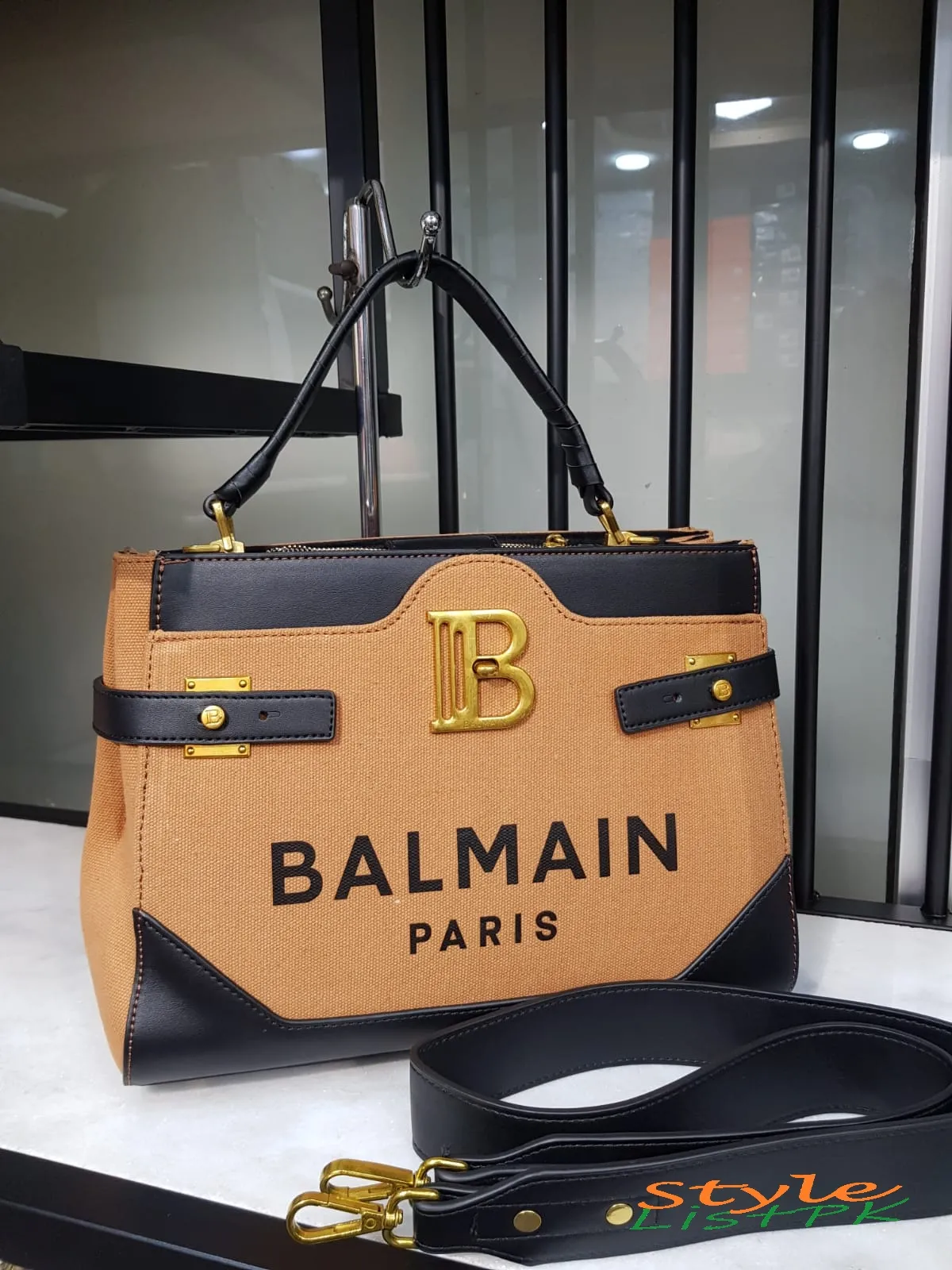 Balmain Top Handle Bag