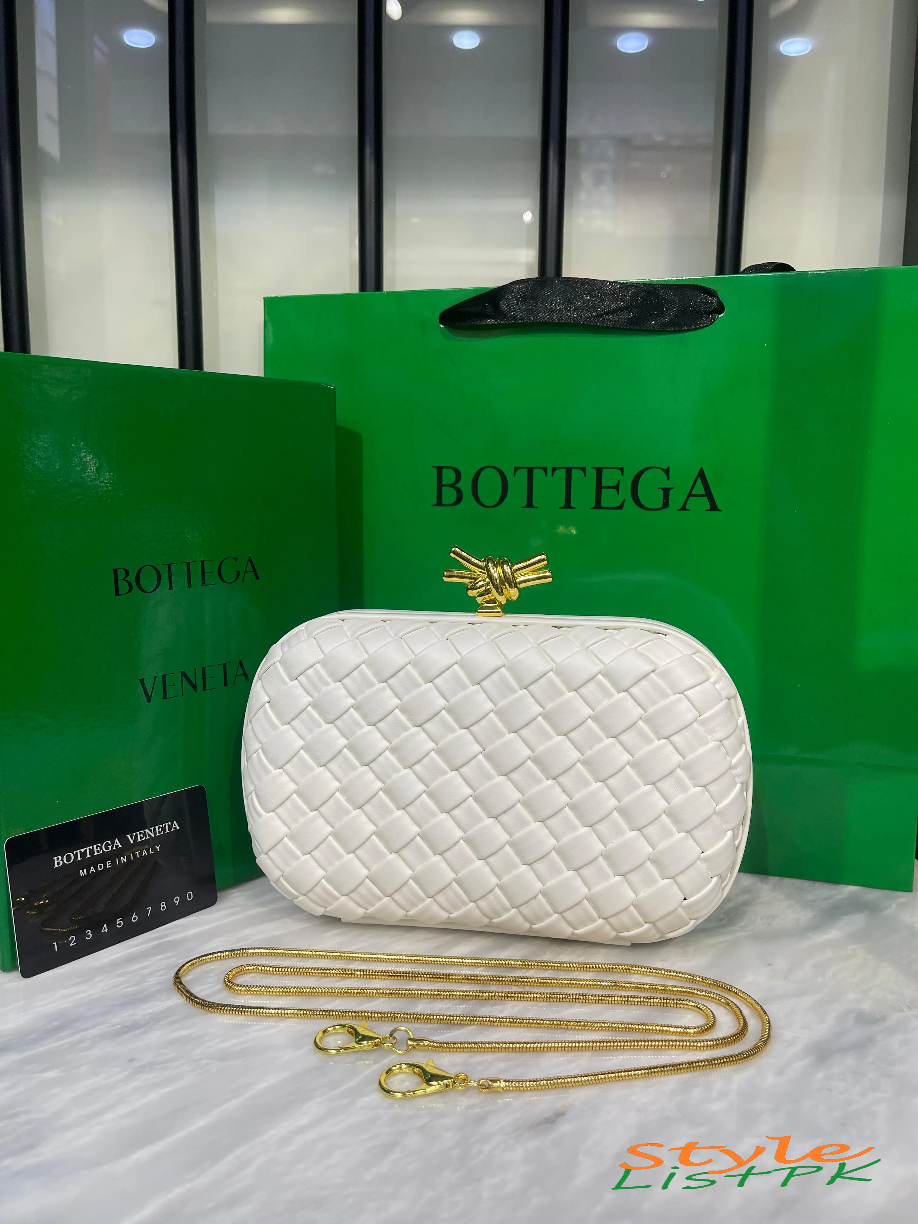 Bottega Knot Clutch