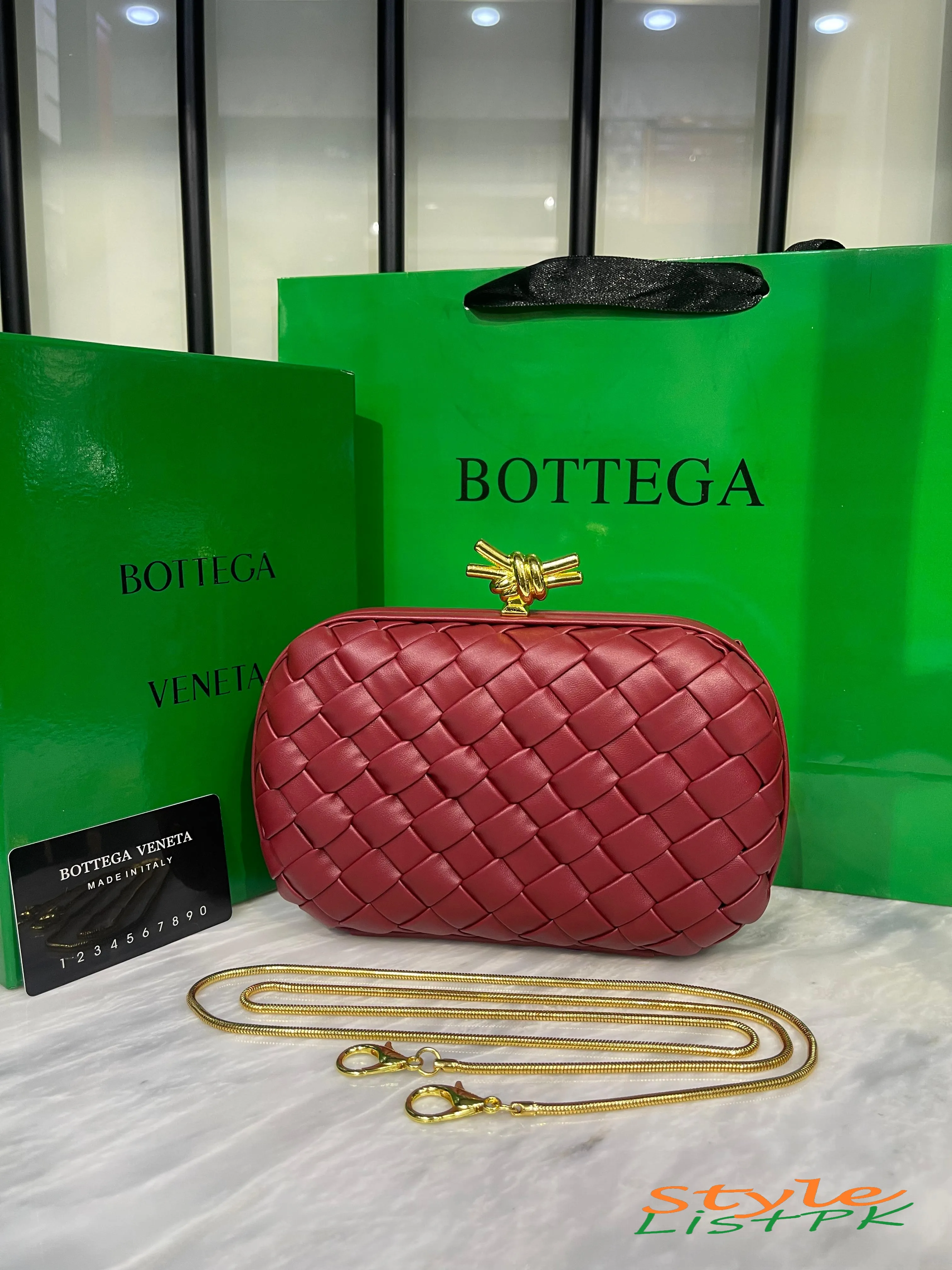 Bottega Knot Clutch