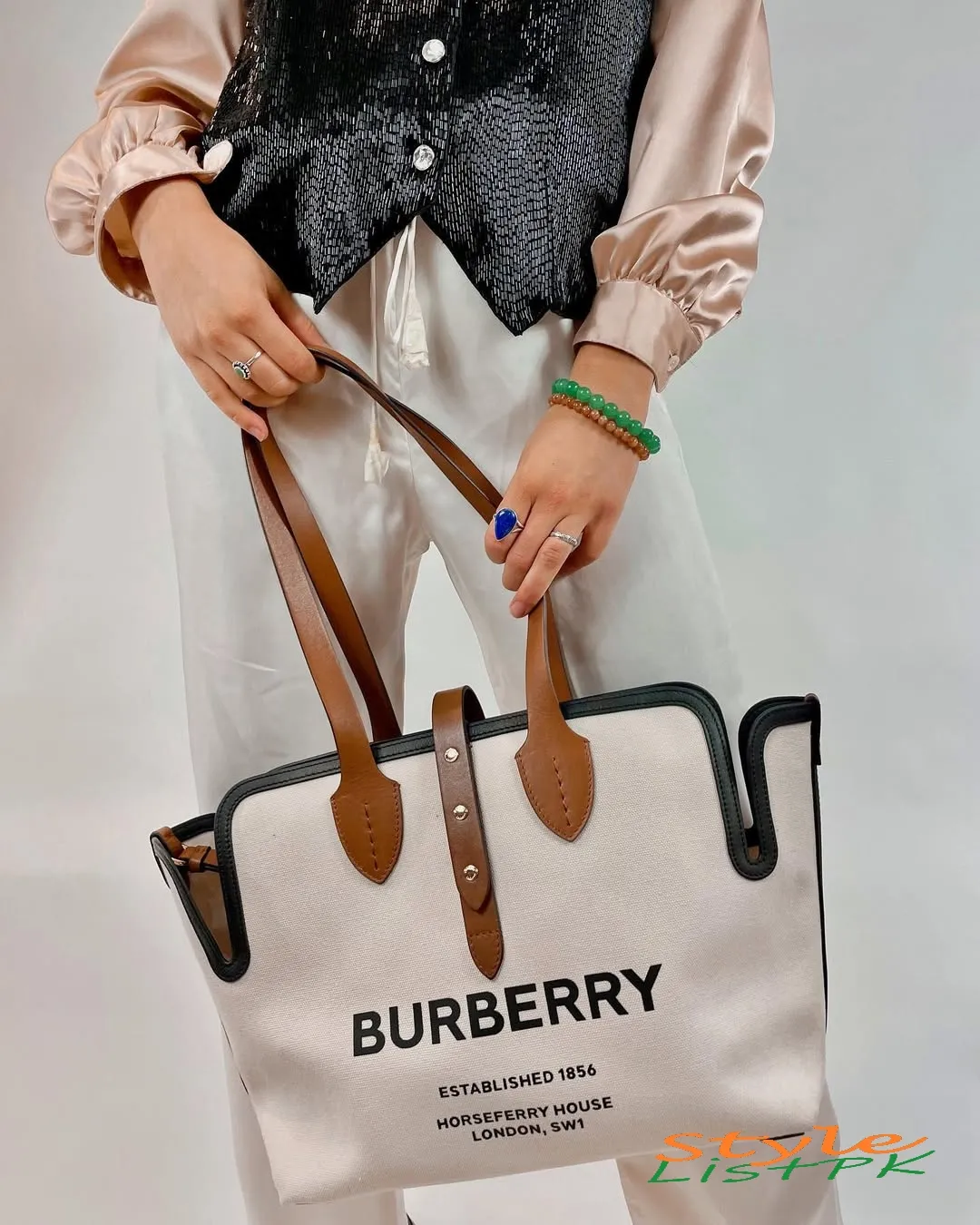 Burberry Soft Cotton Bag