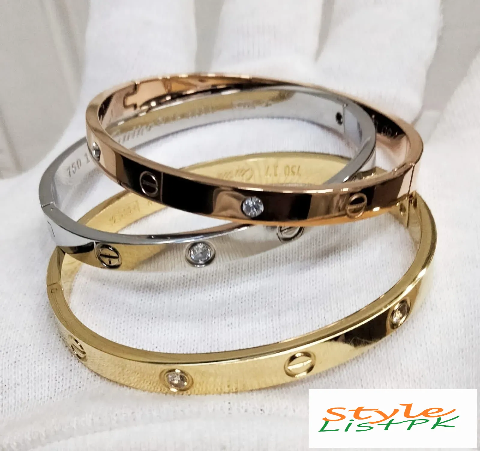 Cartier Love Bangle With Stones 