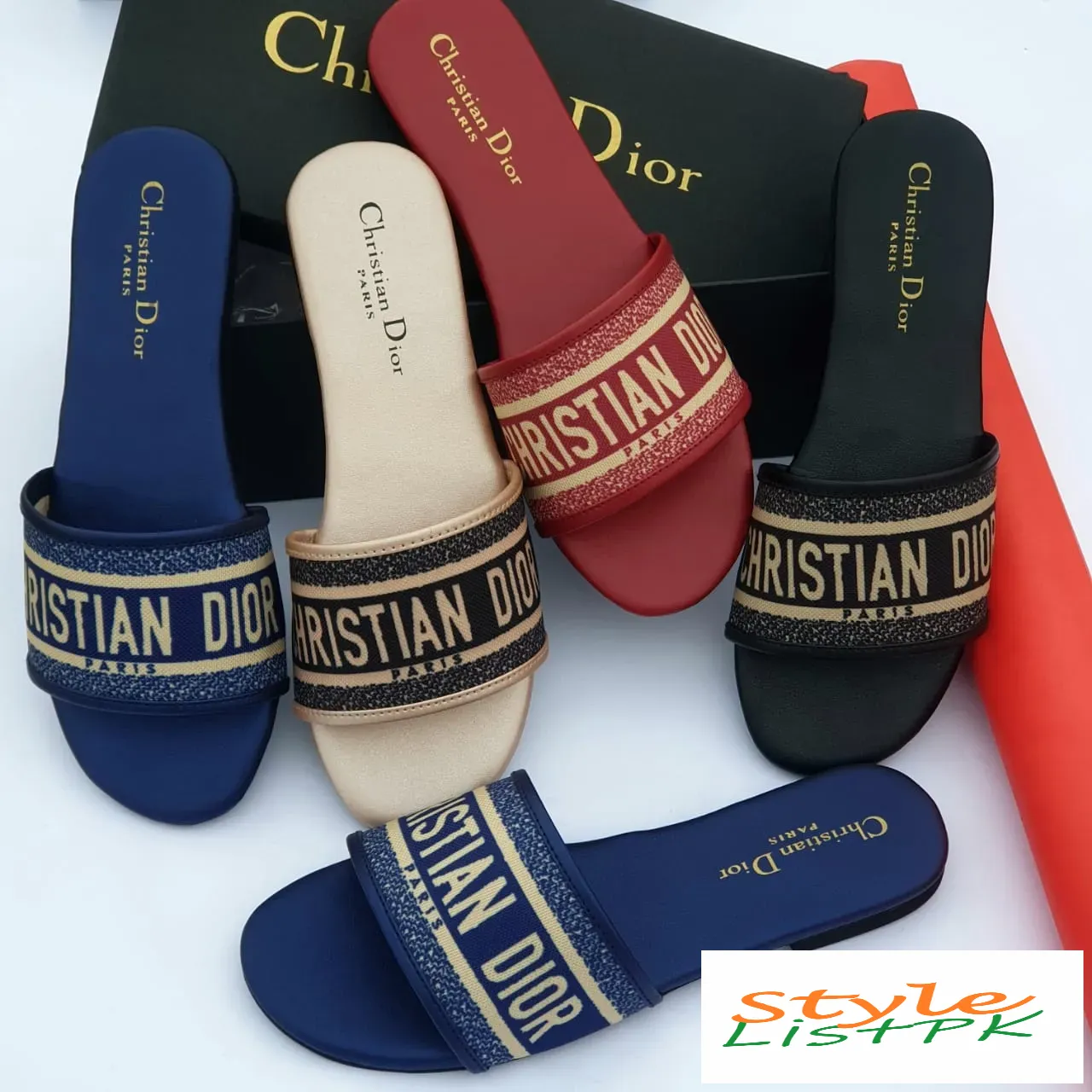 Christian Dior Flat Slippers