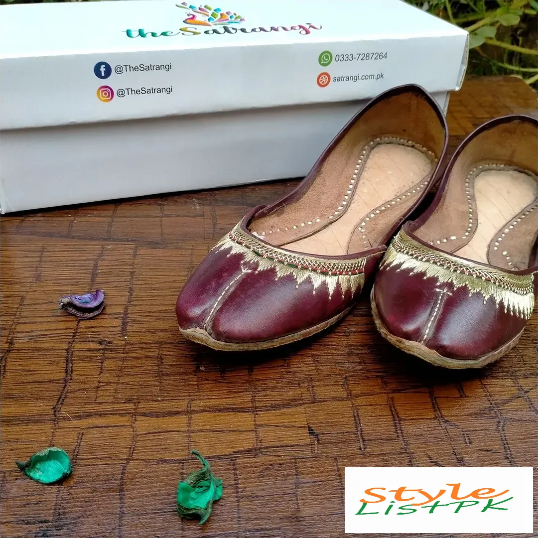 Classic Leather Khussa