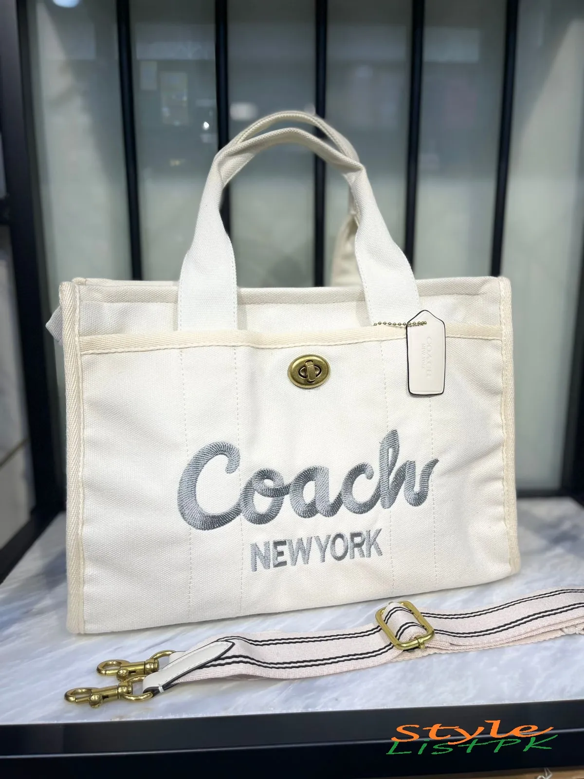 Coach Cargo Tote