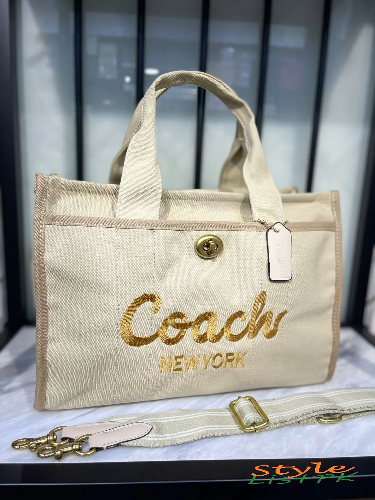 Coach Cargo Tote