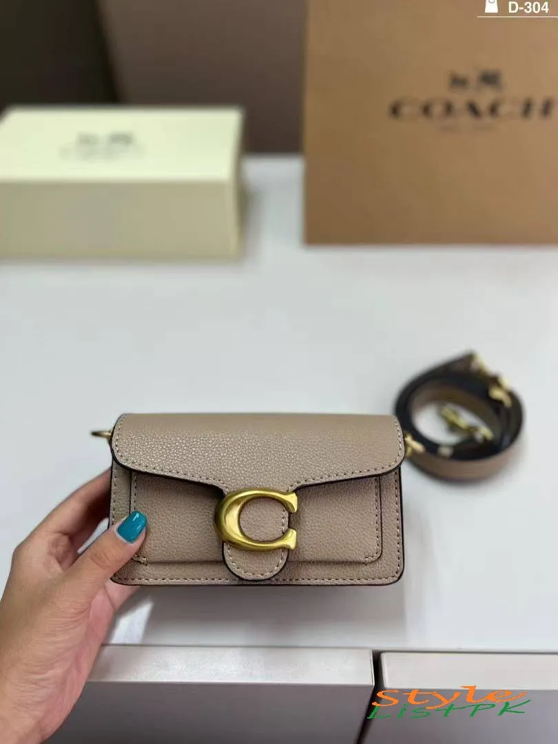 Coach Tabby 12 Leather 