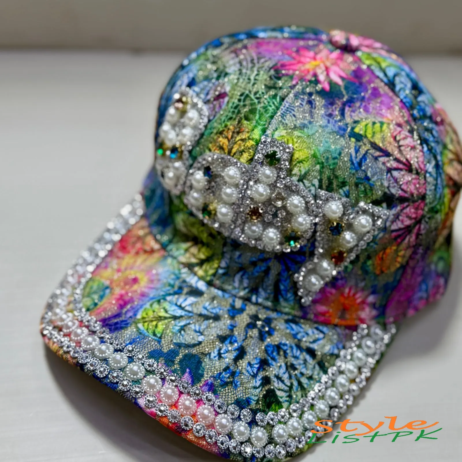 Denim Fancy Caps