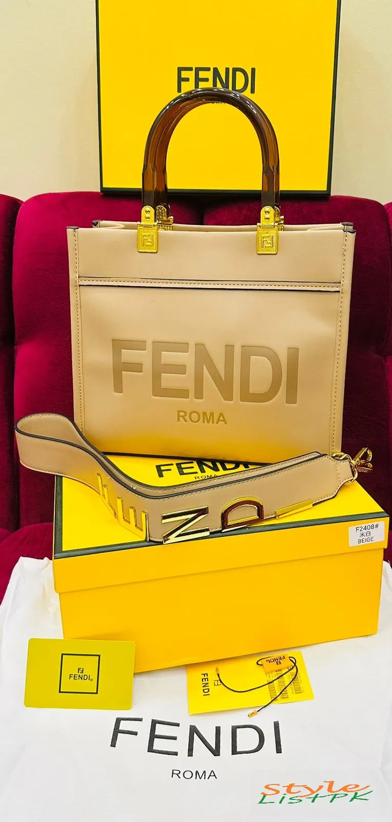 Fendi Roma Tote
