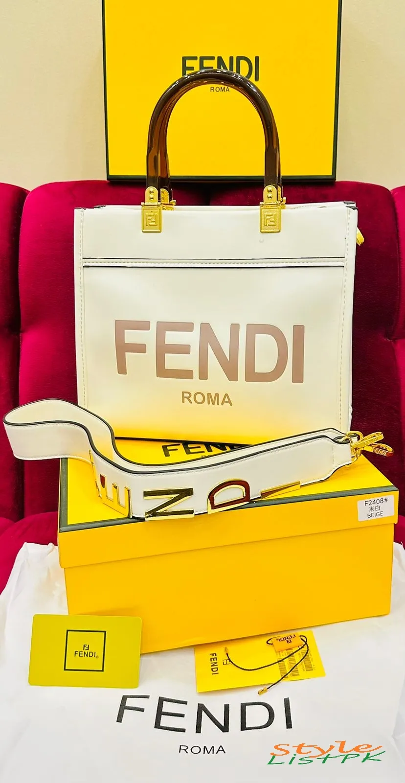 Fendi Roma Tote