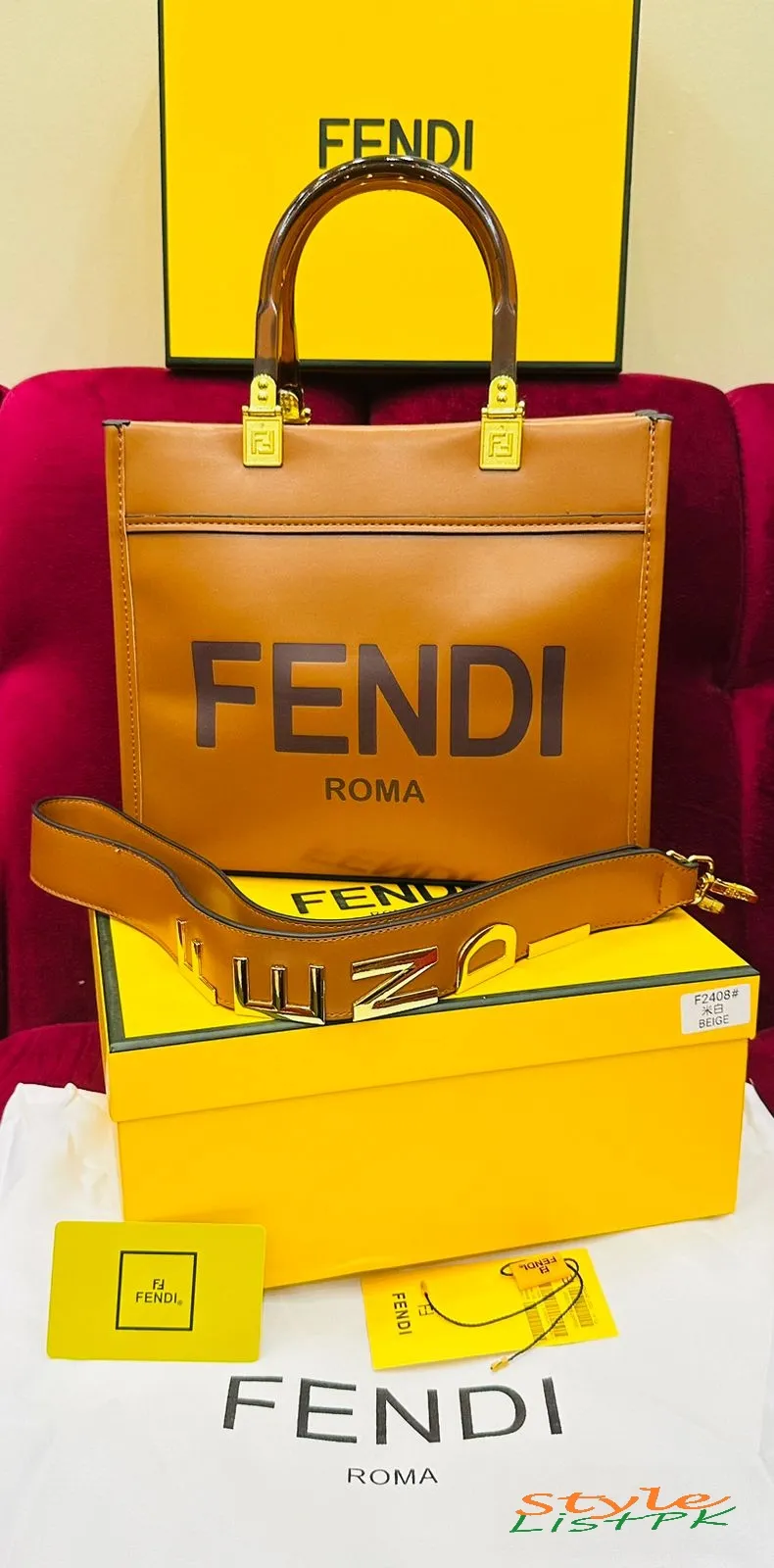 Fendi Roma Tote