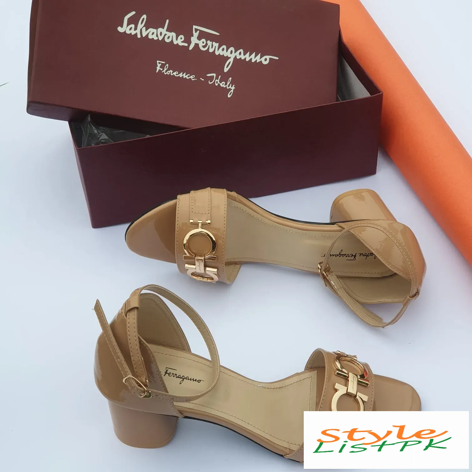 Ferragamo Block Heels