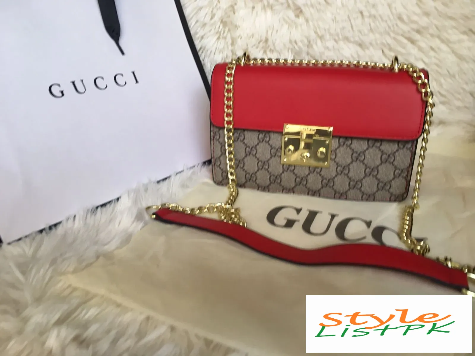 Gucci Pattern Sidebag