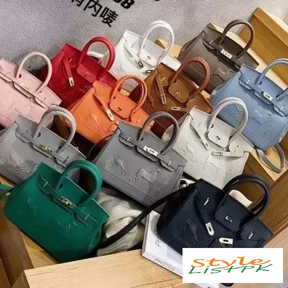 Hermes Birkin Horse Pattern Bag