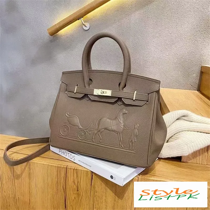 Hermes Birkin Horse Pattern Bag