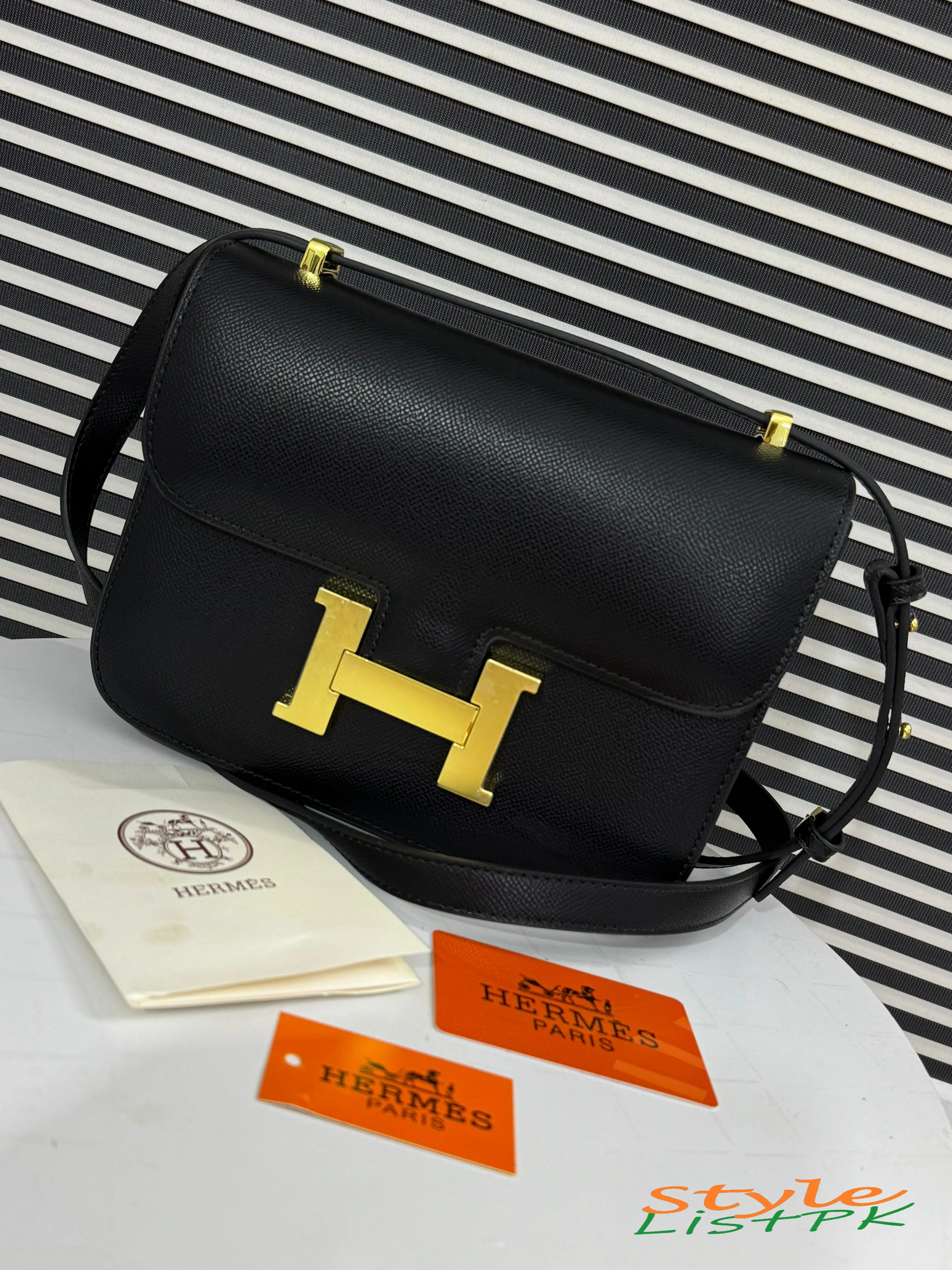Hermes Gold Epsom Bag