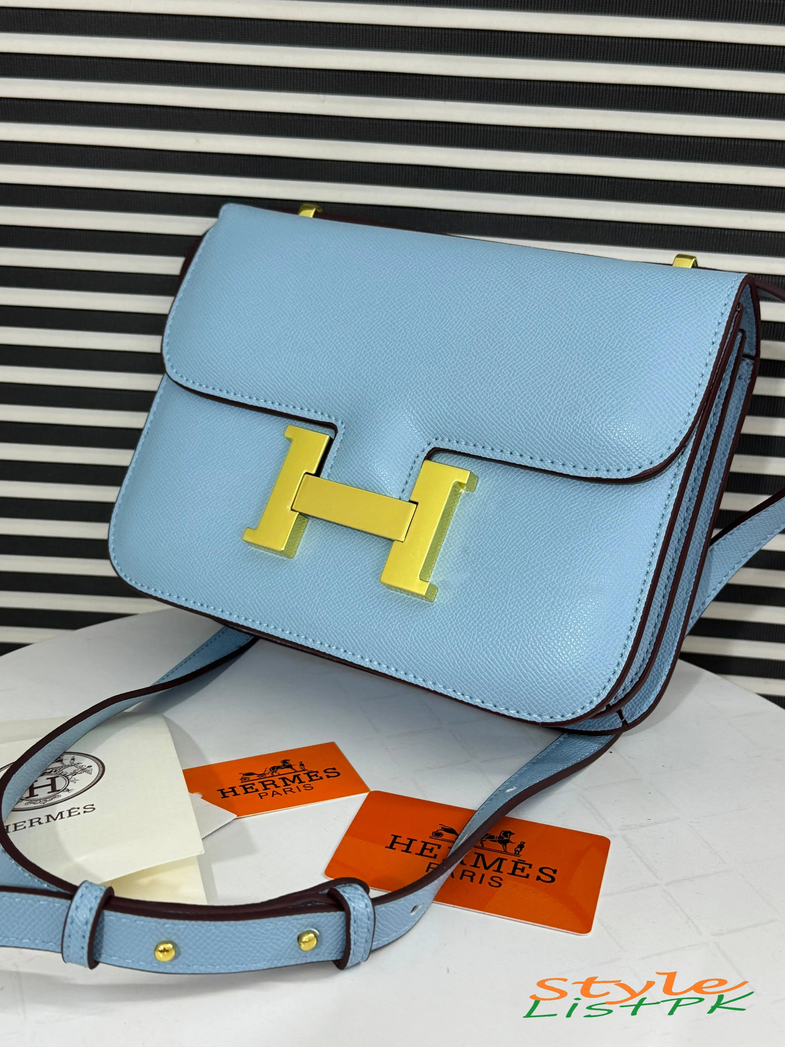 Hermes Gold Epsom Bag