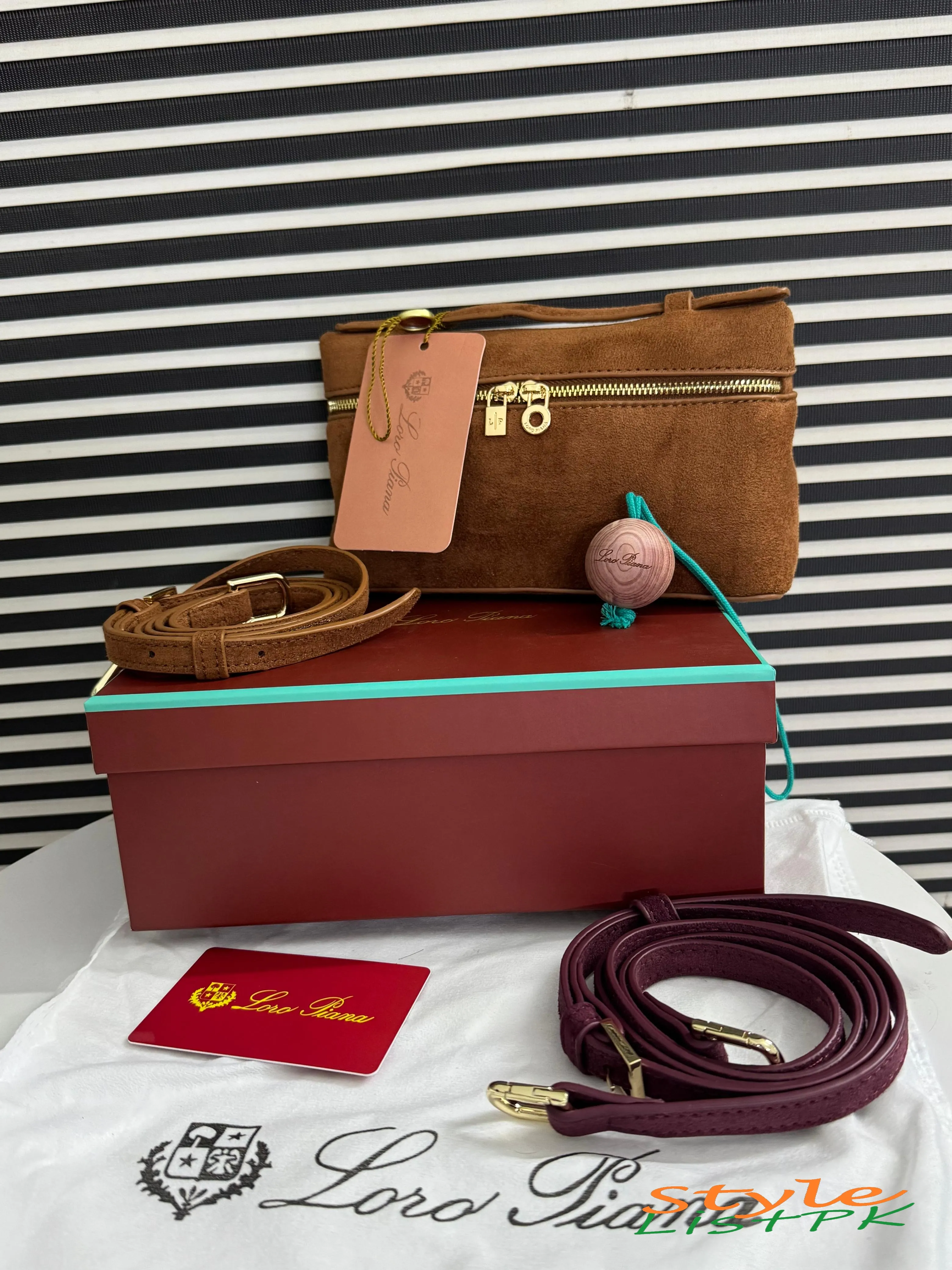 Loro Piana L19 Suede Bag 
