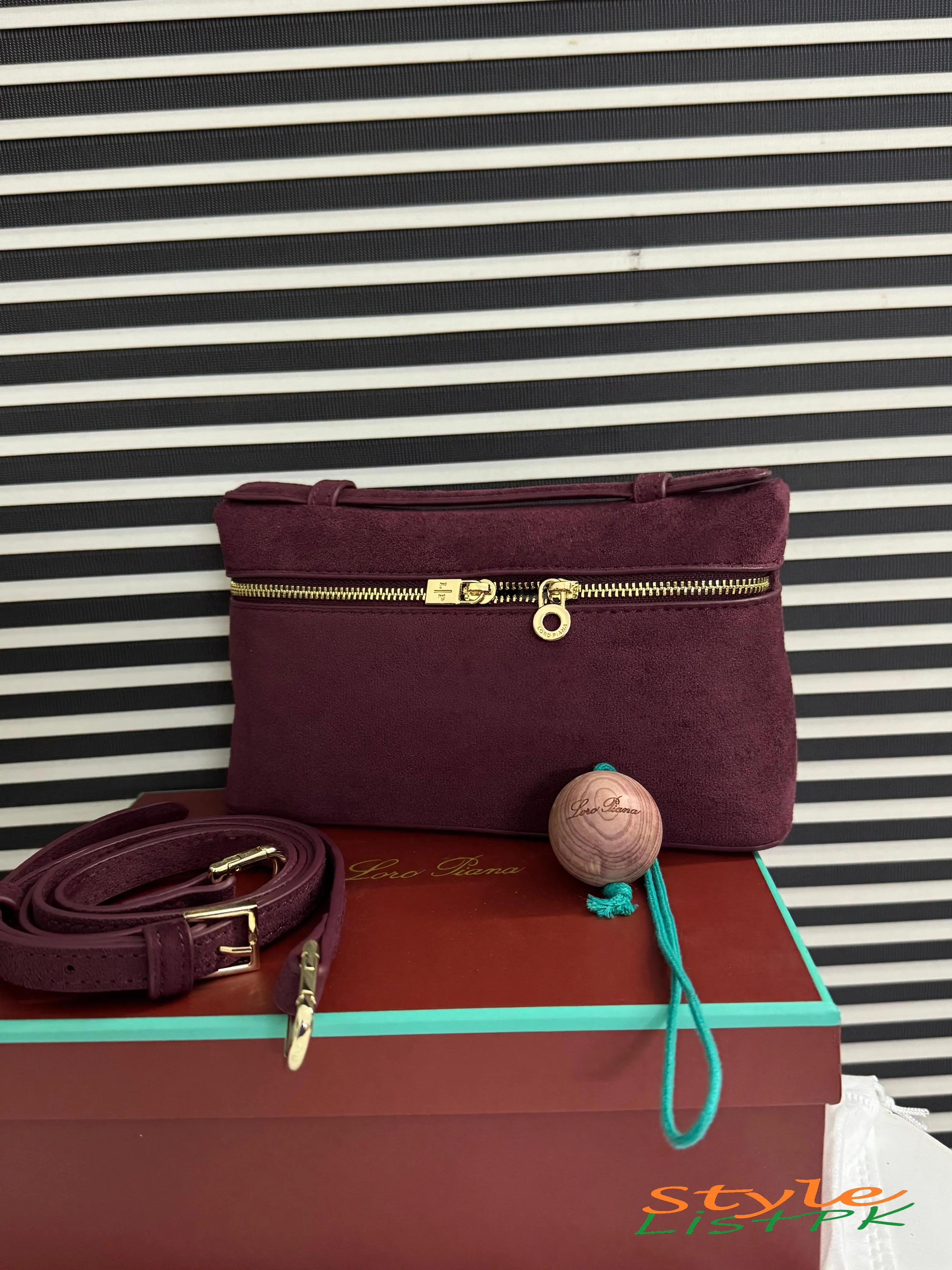 Loro Piana L19 Suede Bag 
