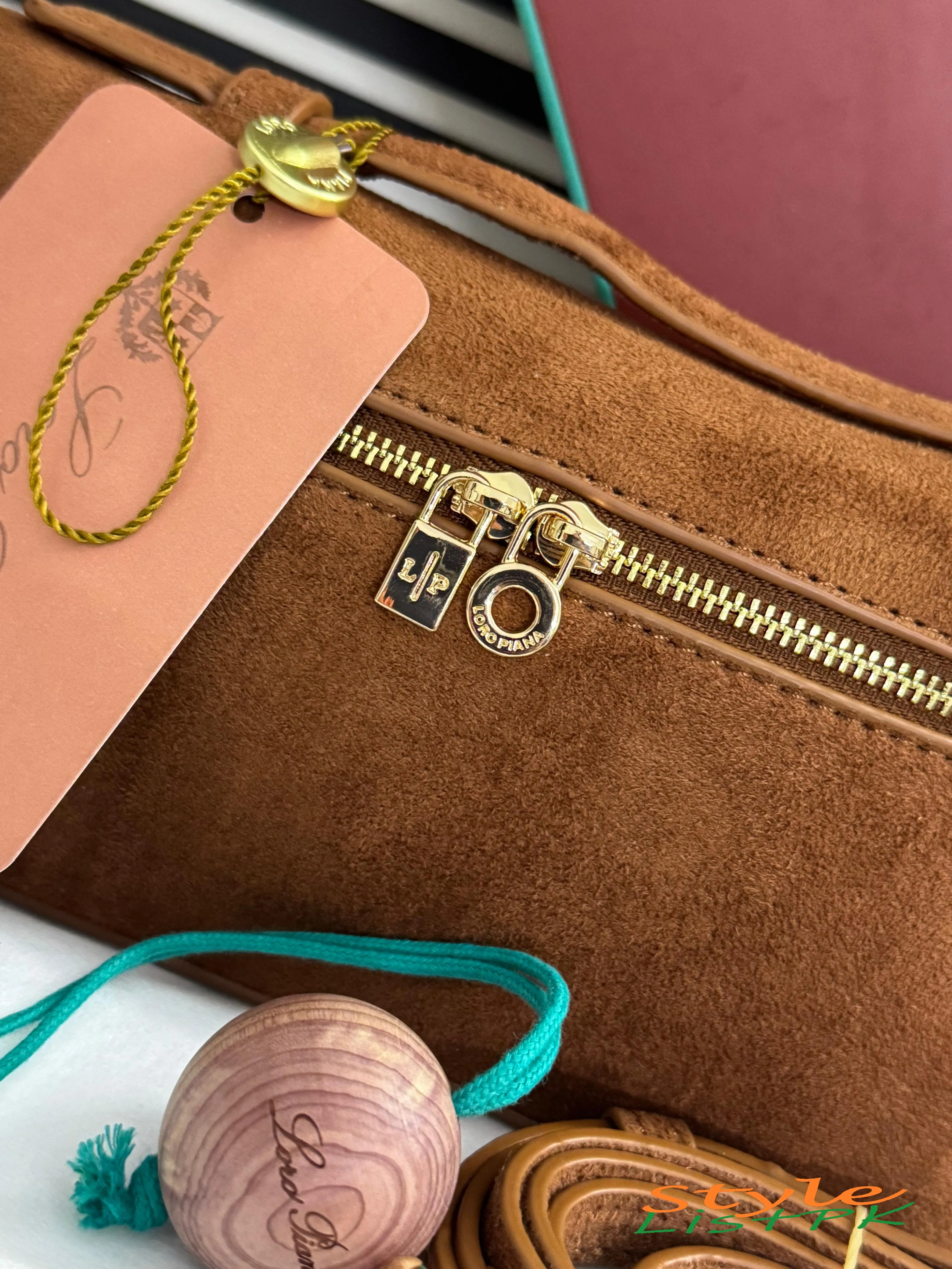 Loro Piana L19 Suede Bag 
