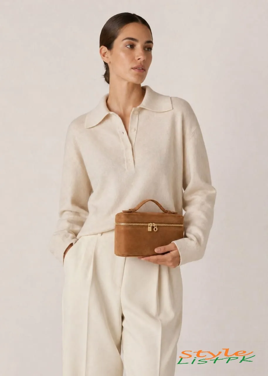 Loro Piana L19 Suede Bag 