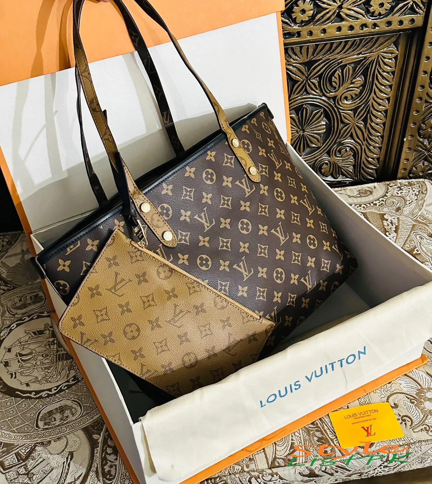 Louis Vuitton Neverfull In Monogram