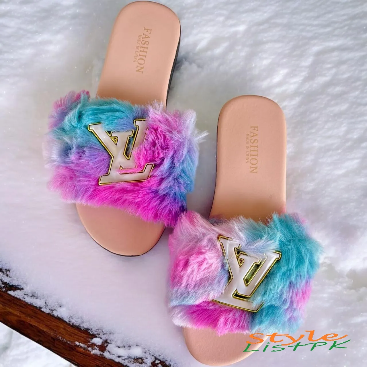 Lv Furr Slippers 
