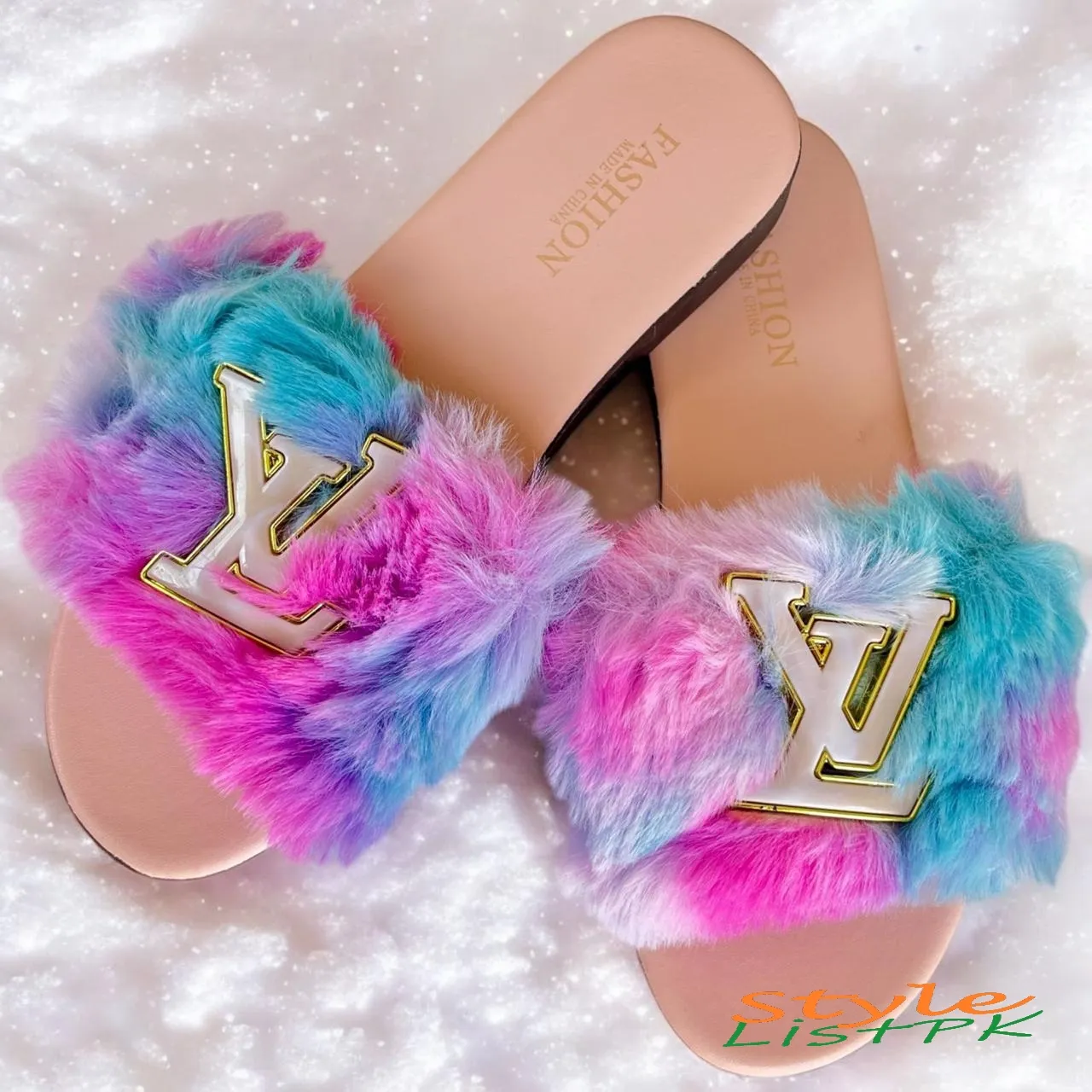 Lv Furr Slippers 