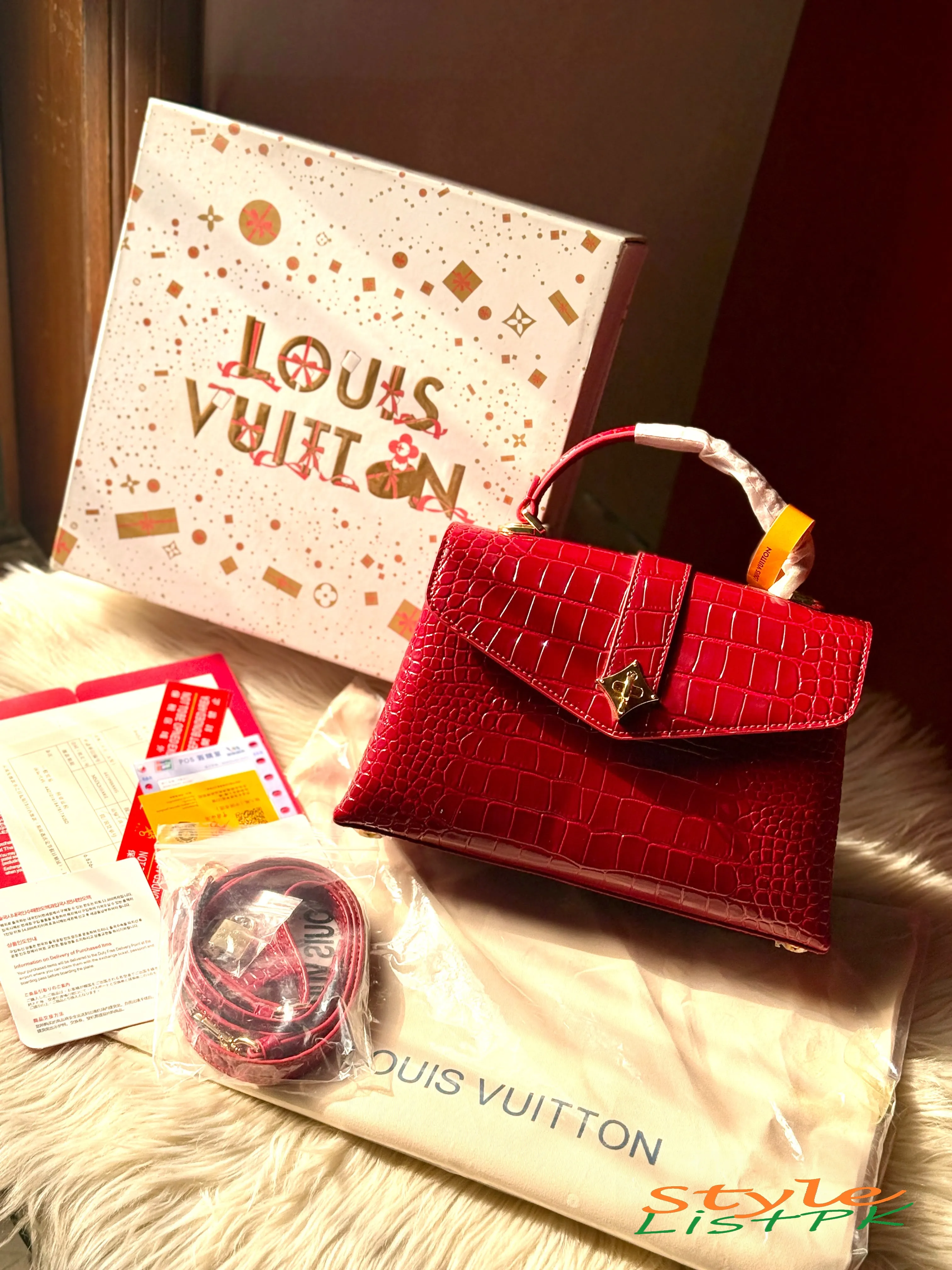 Lv Rose Des Vents Pm Bag