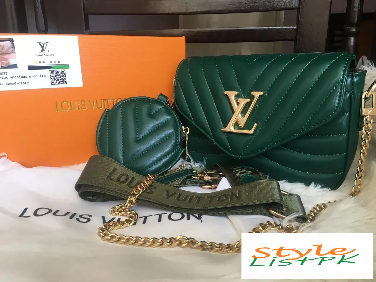 Lv Sidebag With Pochette