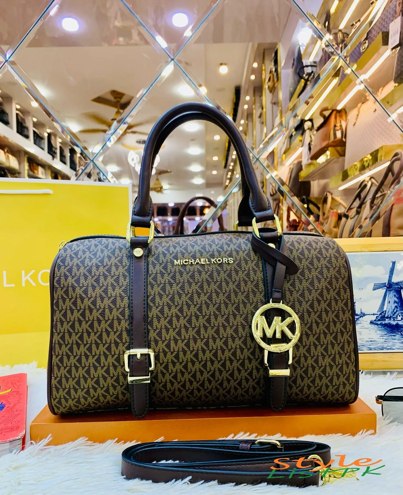 Mk Duffle Handbag 