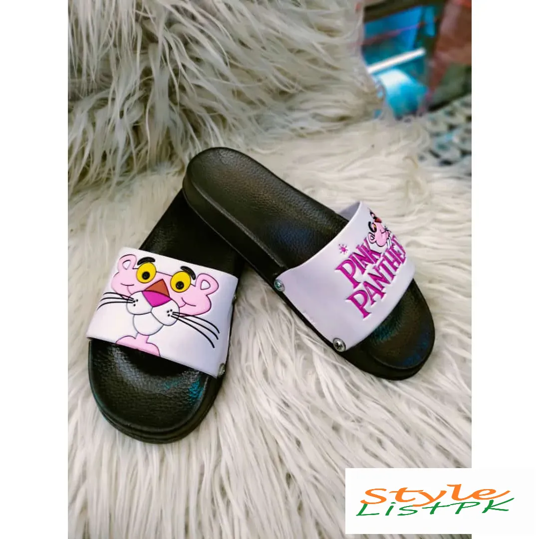 Pink Pink Panther Slides