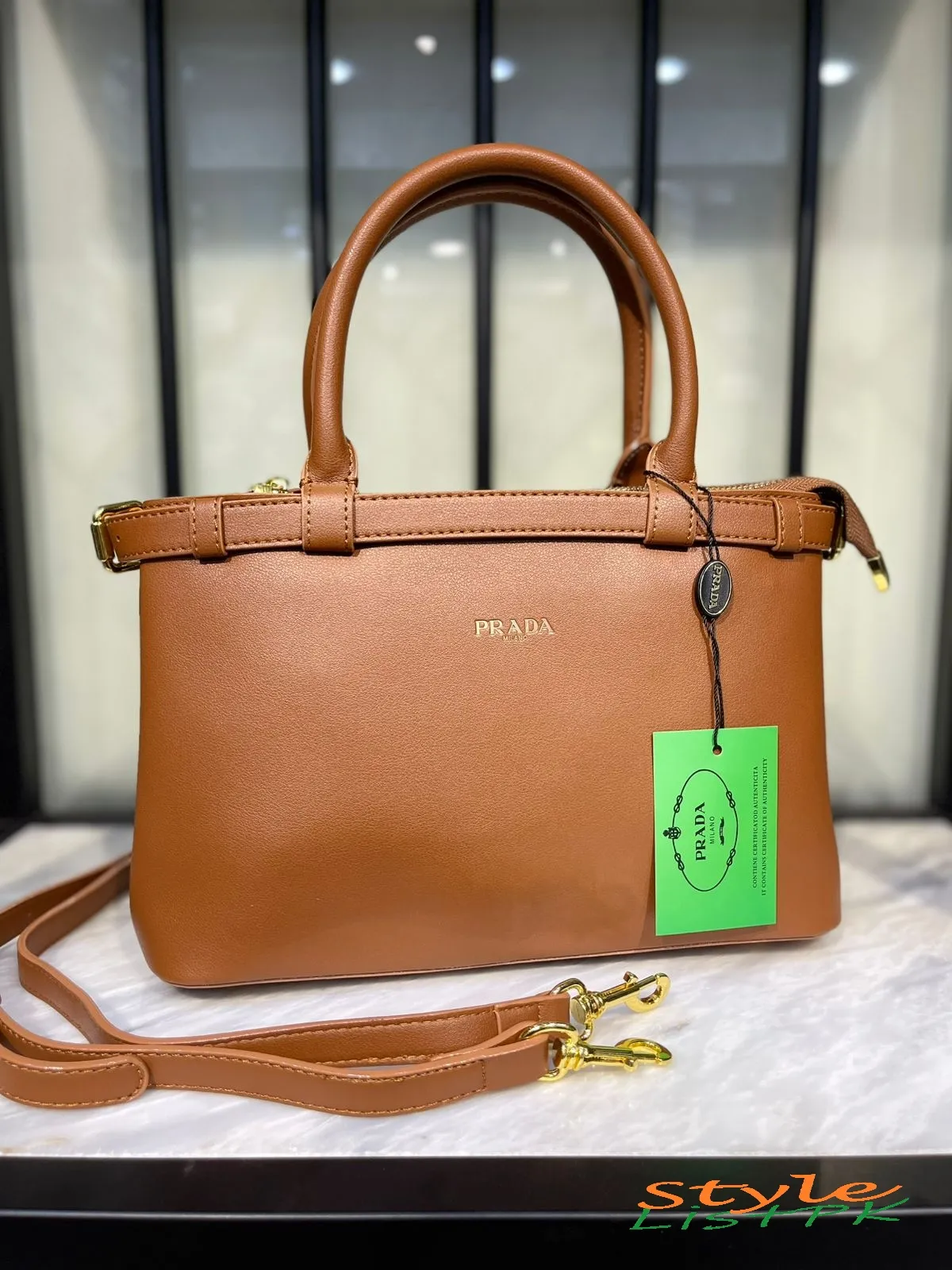 Prada Buckle Small Handbag