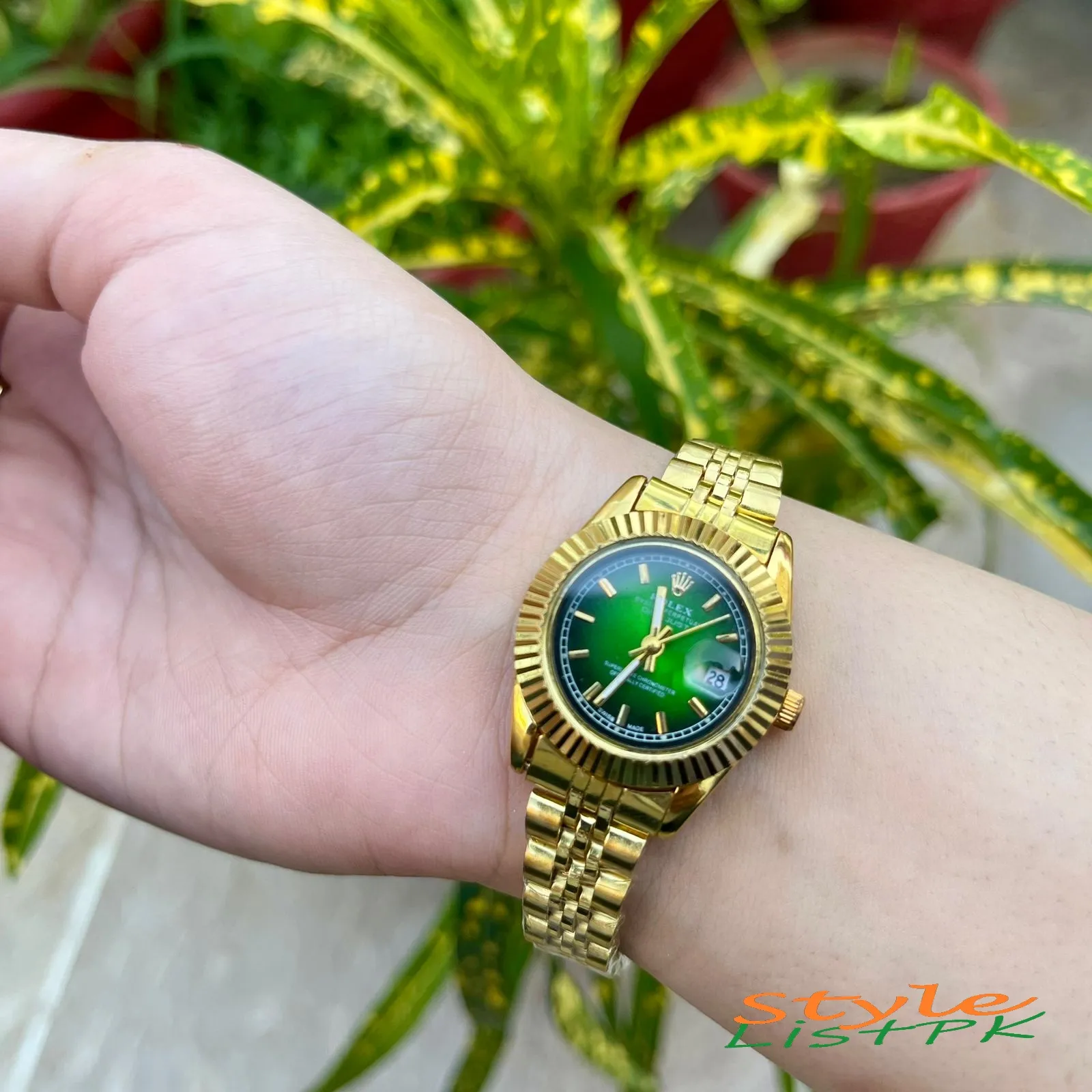 Rolex Mini Green Dial