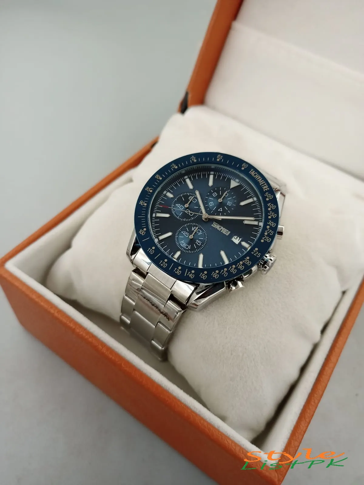 Skmei Silver Blue Original 