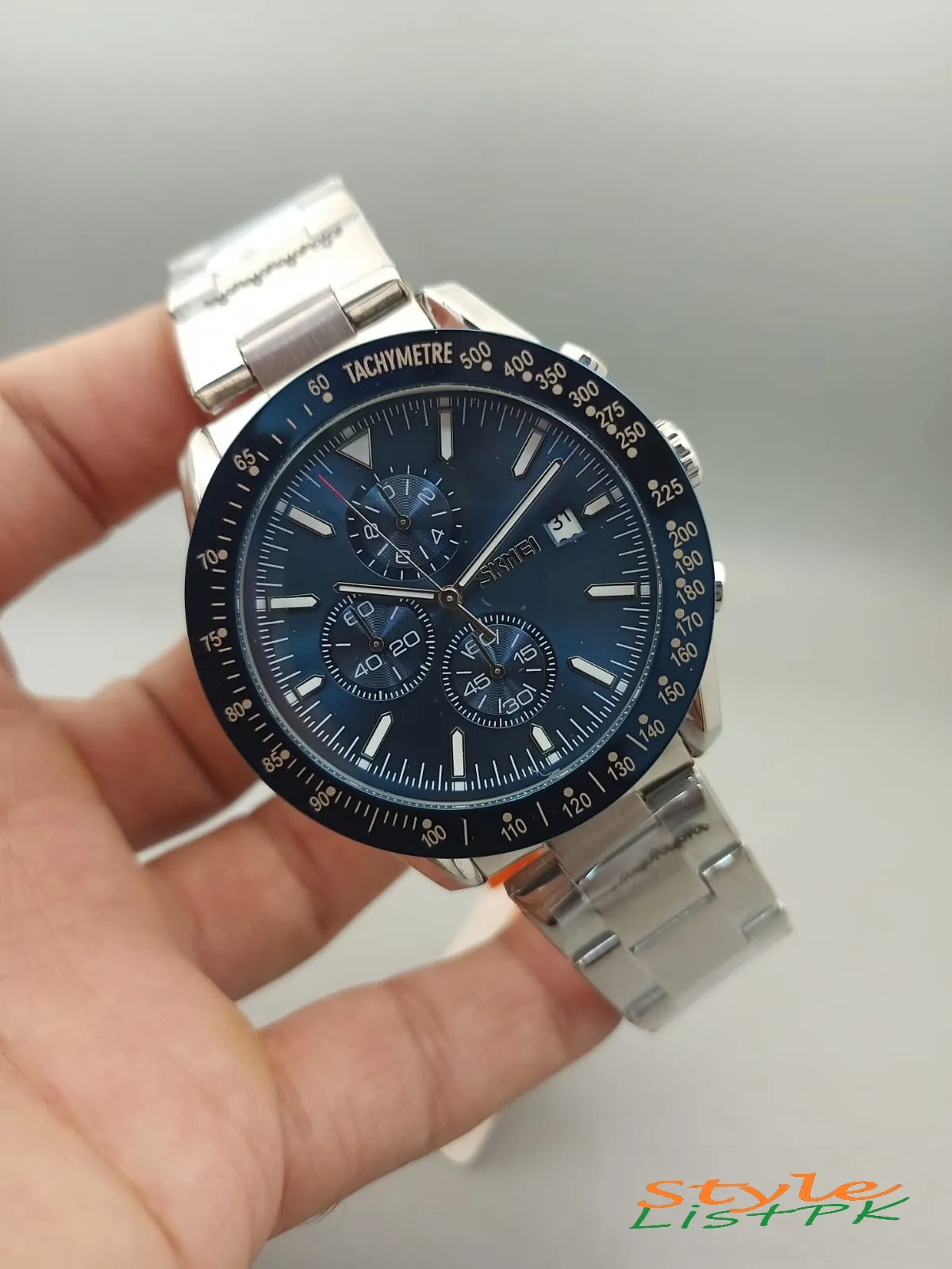 Skmei Silver Blue Original 