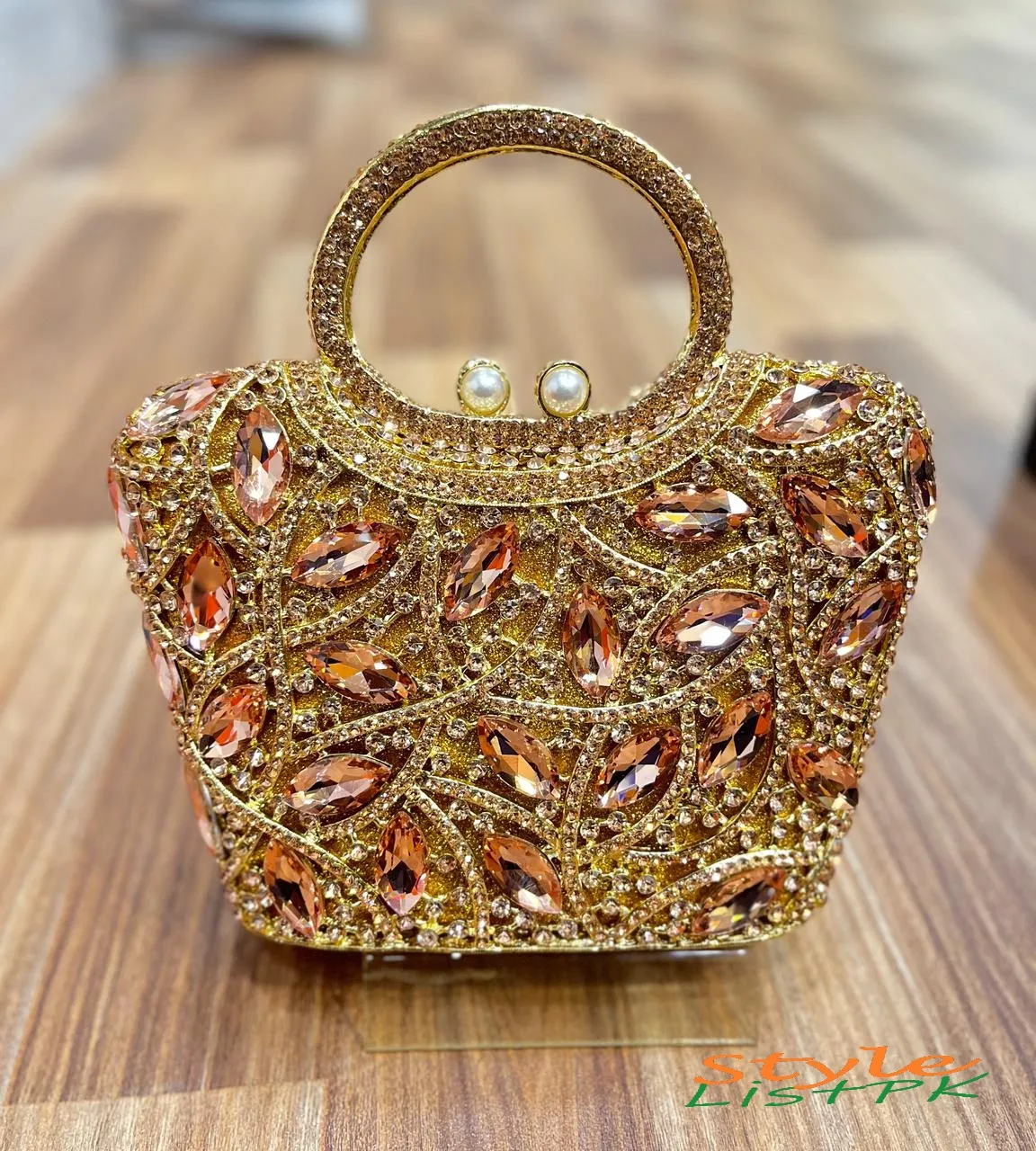 Swarovski Sprinkling Rhinestone Clutch 