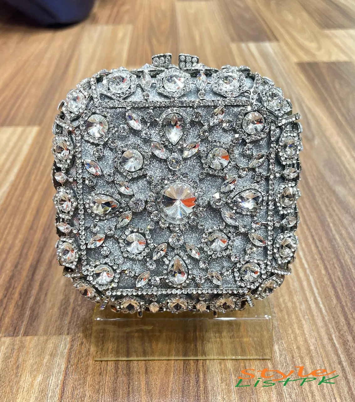 Swarovski Sprinkling Rhinestone Clutch 