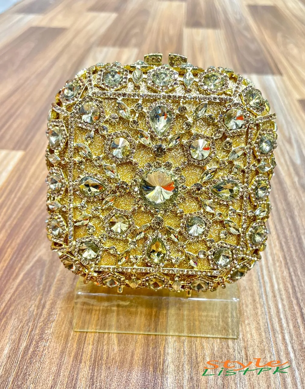 Swarovski Sprinkling Rhinestone Clutch 