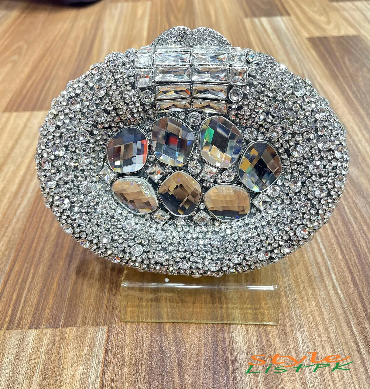 Swarovski Sprinkling Rhinestone Clutch 