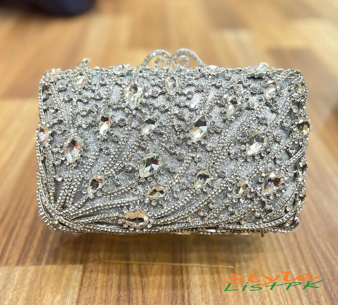 Swarovski Sprinkling Rhinestone Clutch 