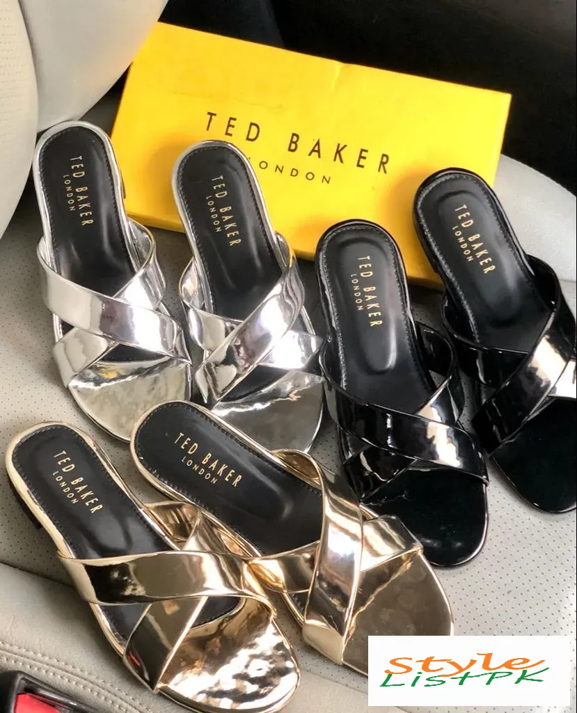 Ted Baker Cross Slippers