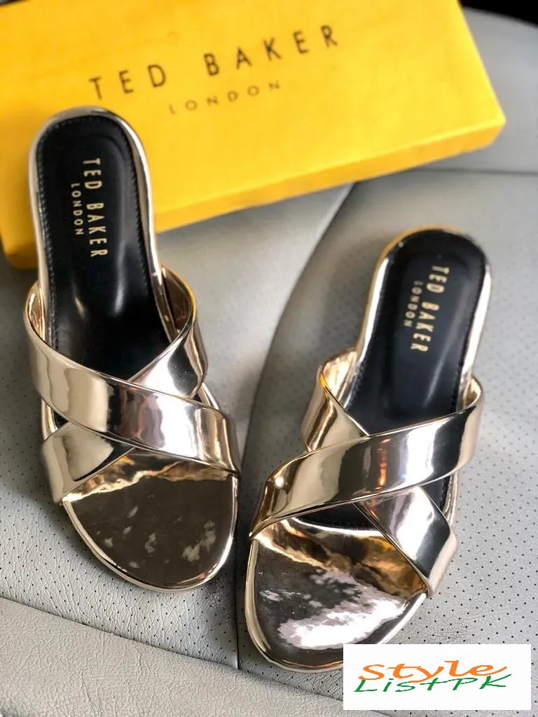 Ted Baker Cross Slippers