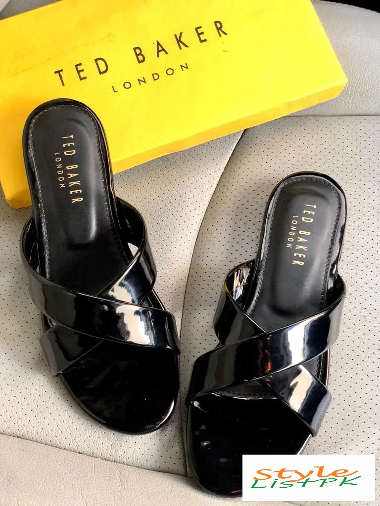 Ted Baker Cross Slippers