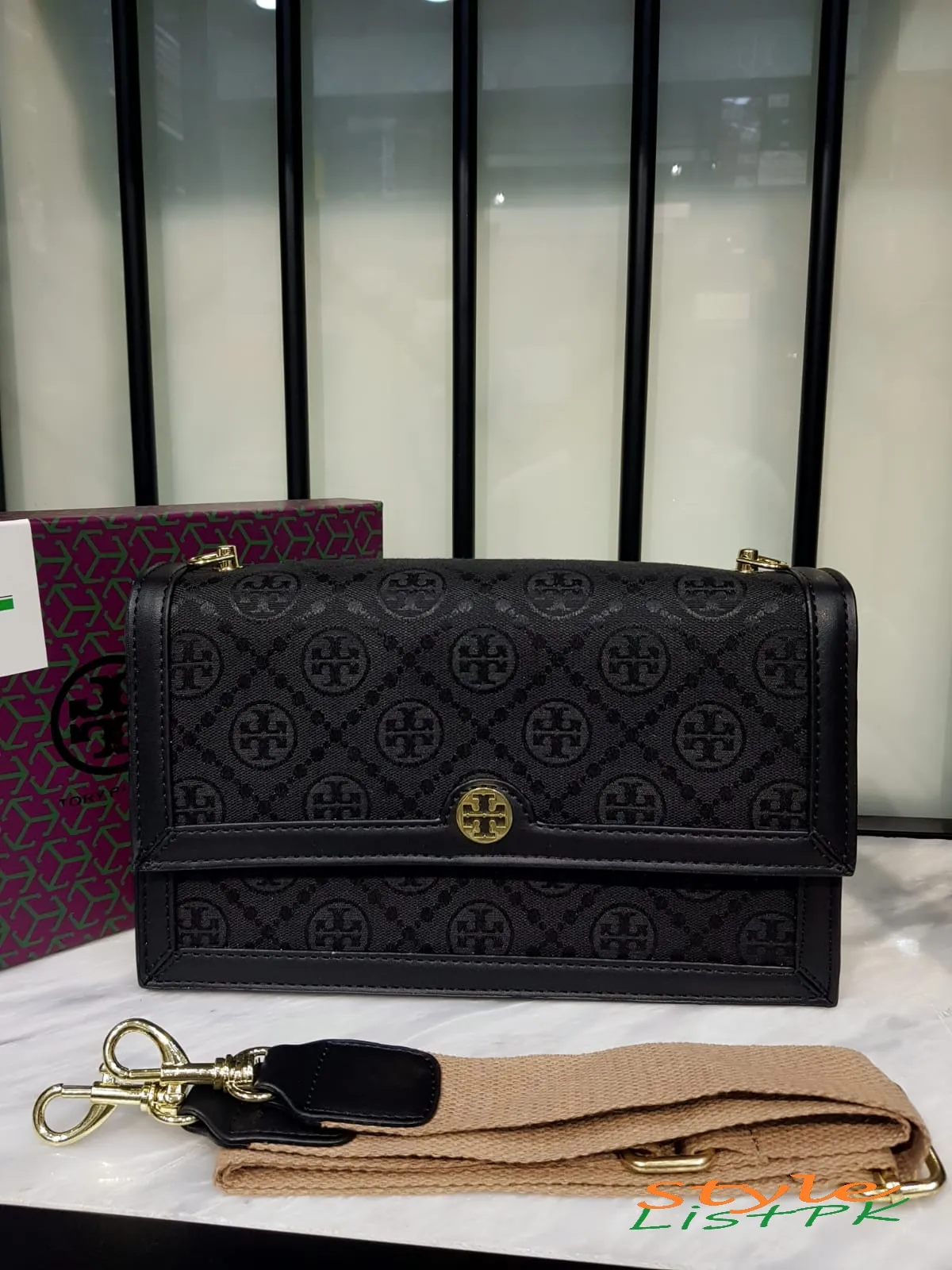 Tory Burch T Monogram Jacquard Mini