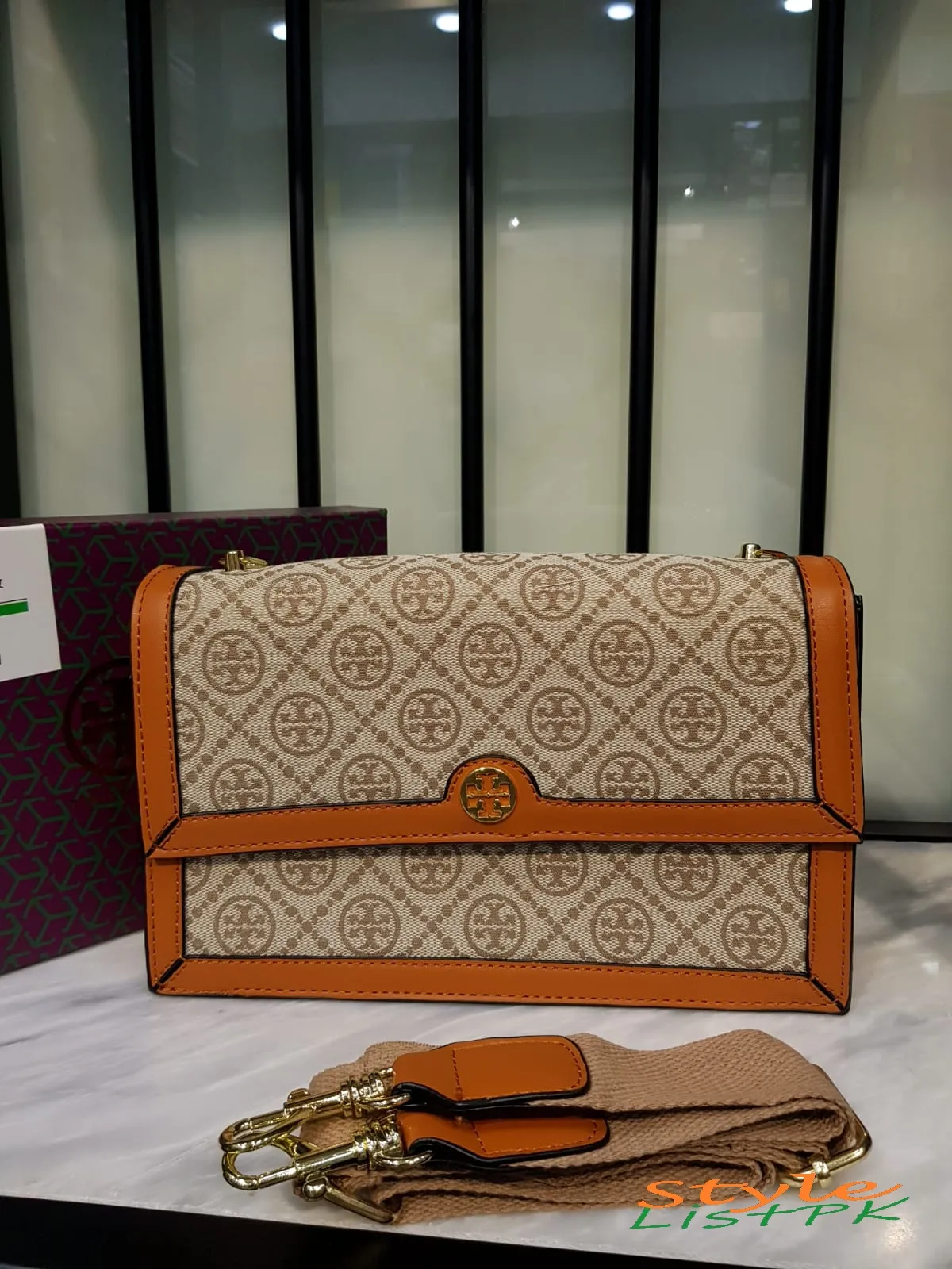 Tory Burch T Monogram Jacquard Mini