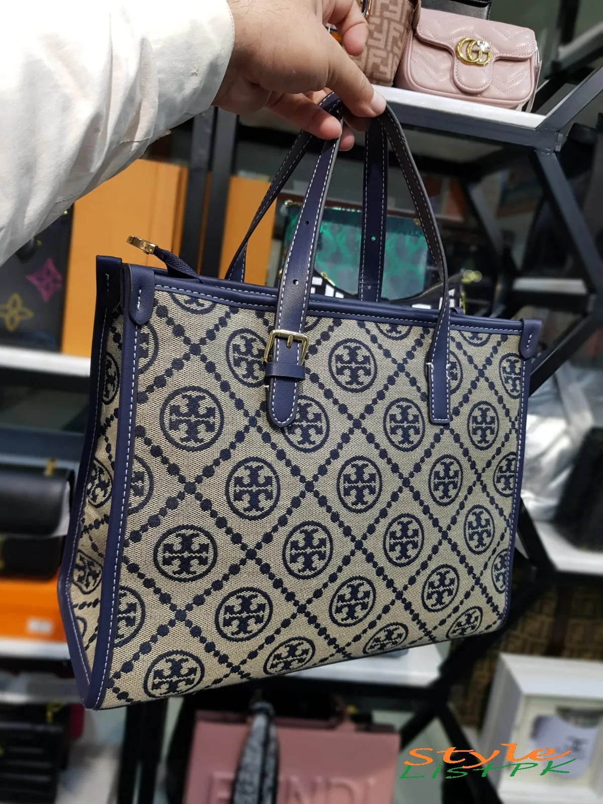 Tory Burch T Monogram Tote