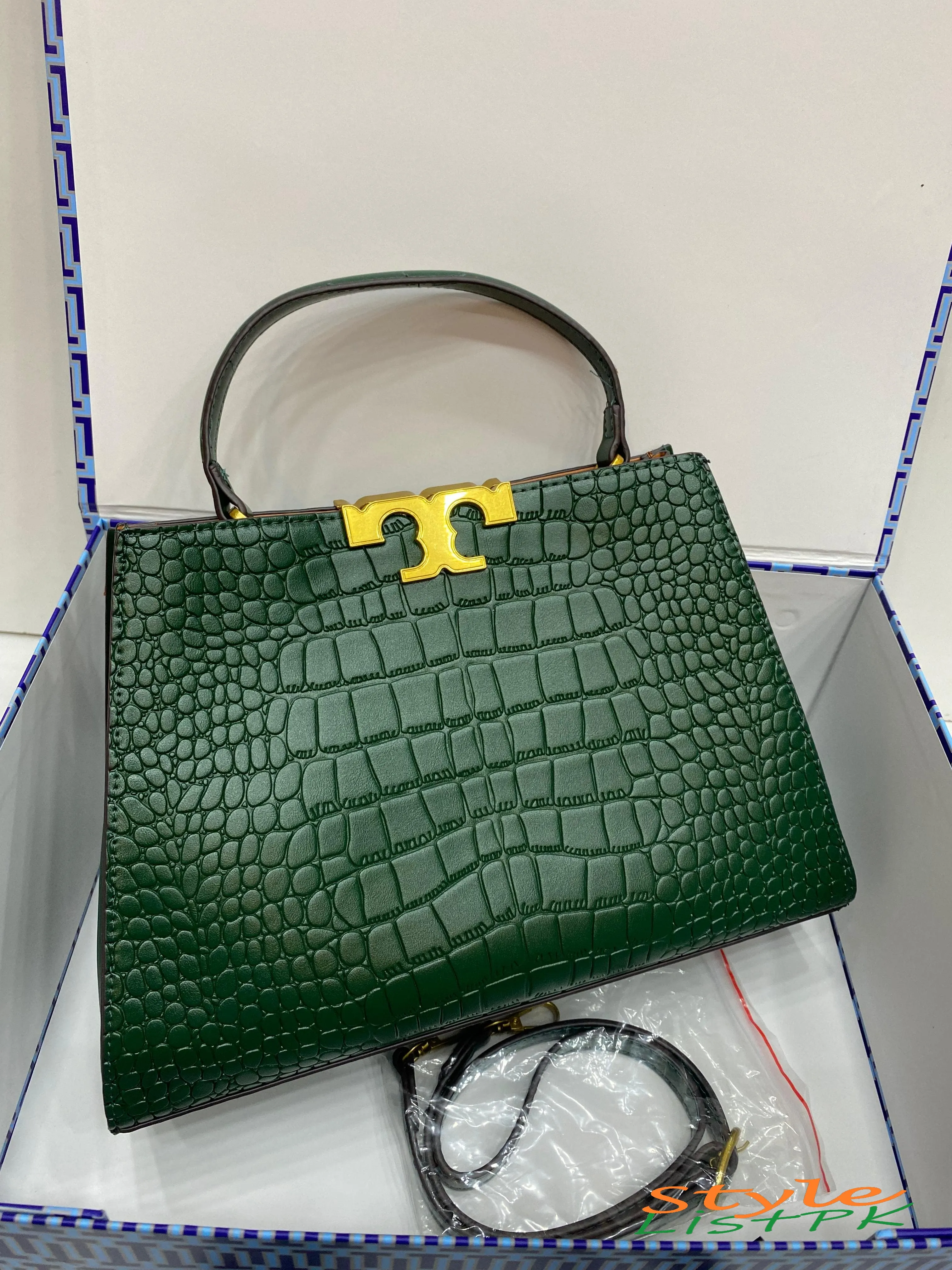 Tory Crocodile Handbag
