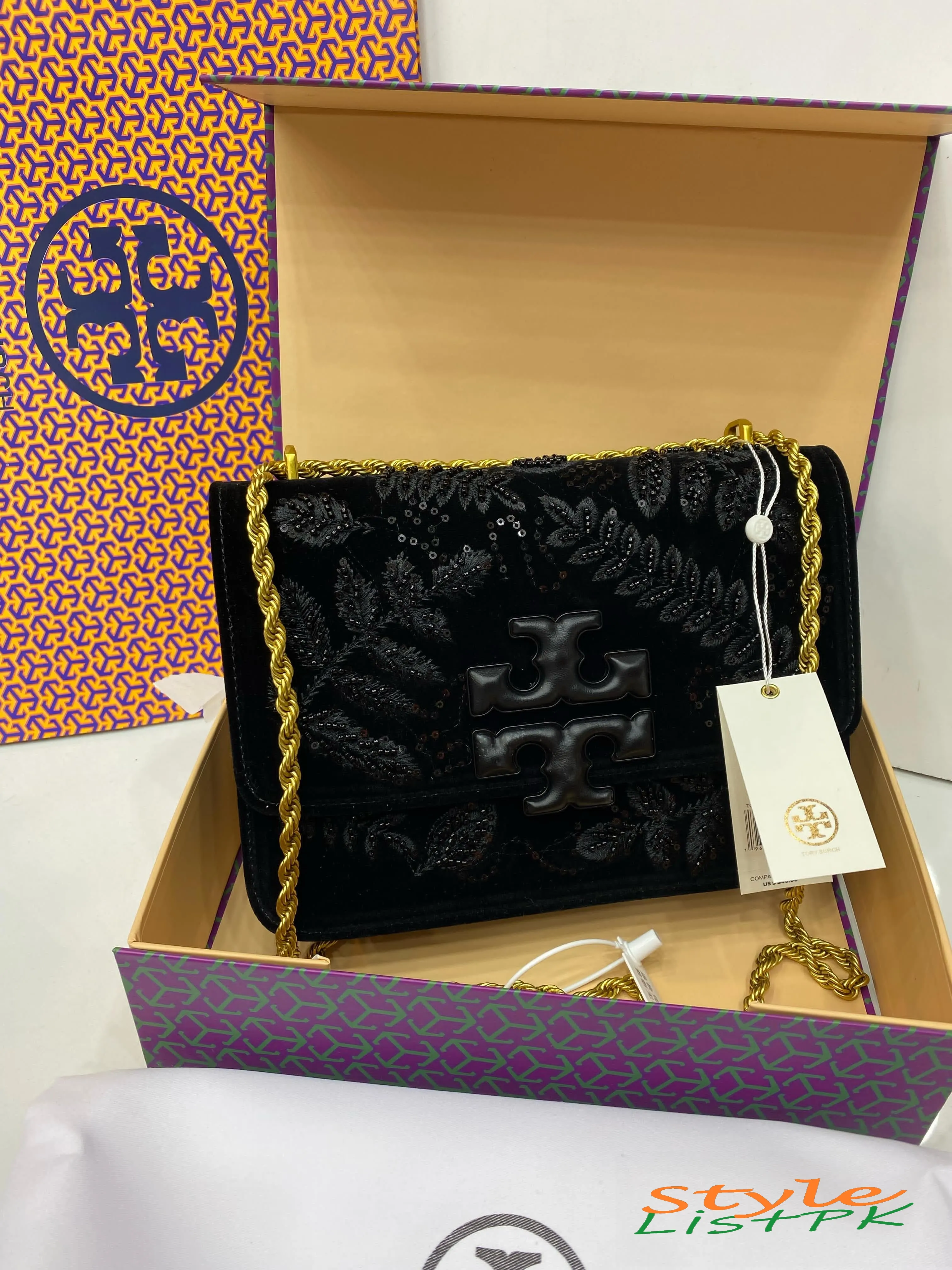 Tory Elenor Valvet Bag 