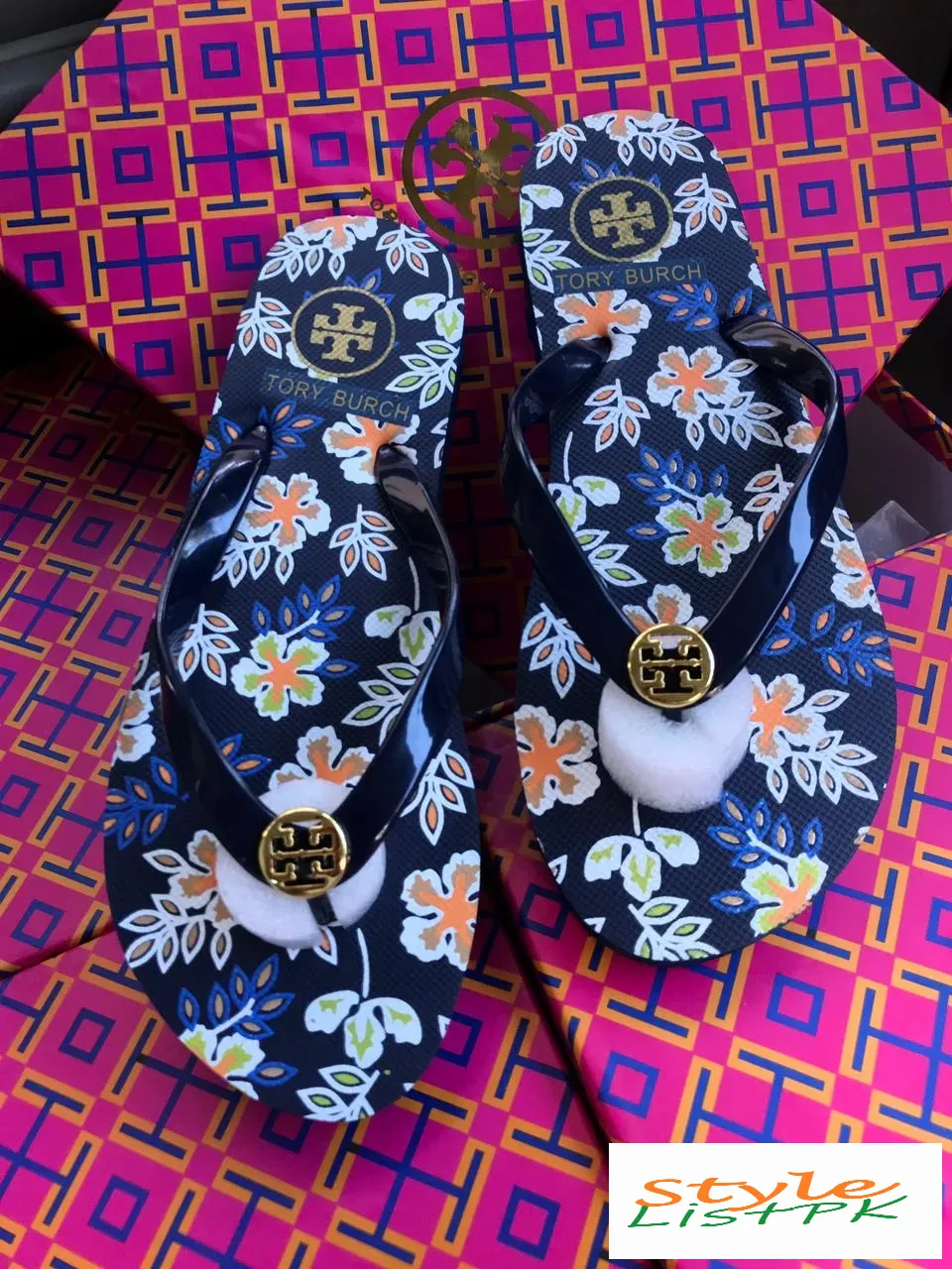 Tory Floral Flipflop