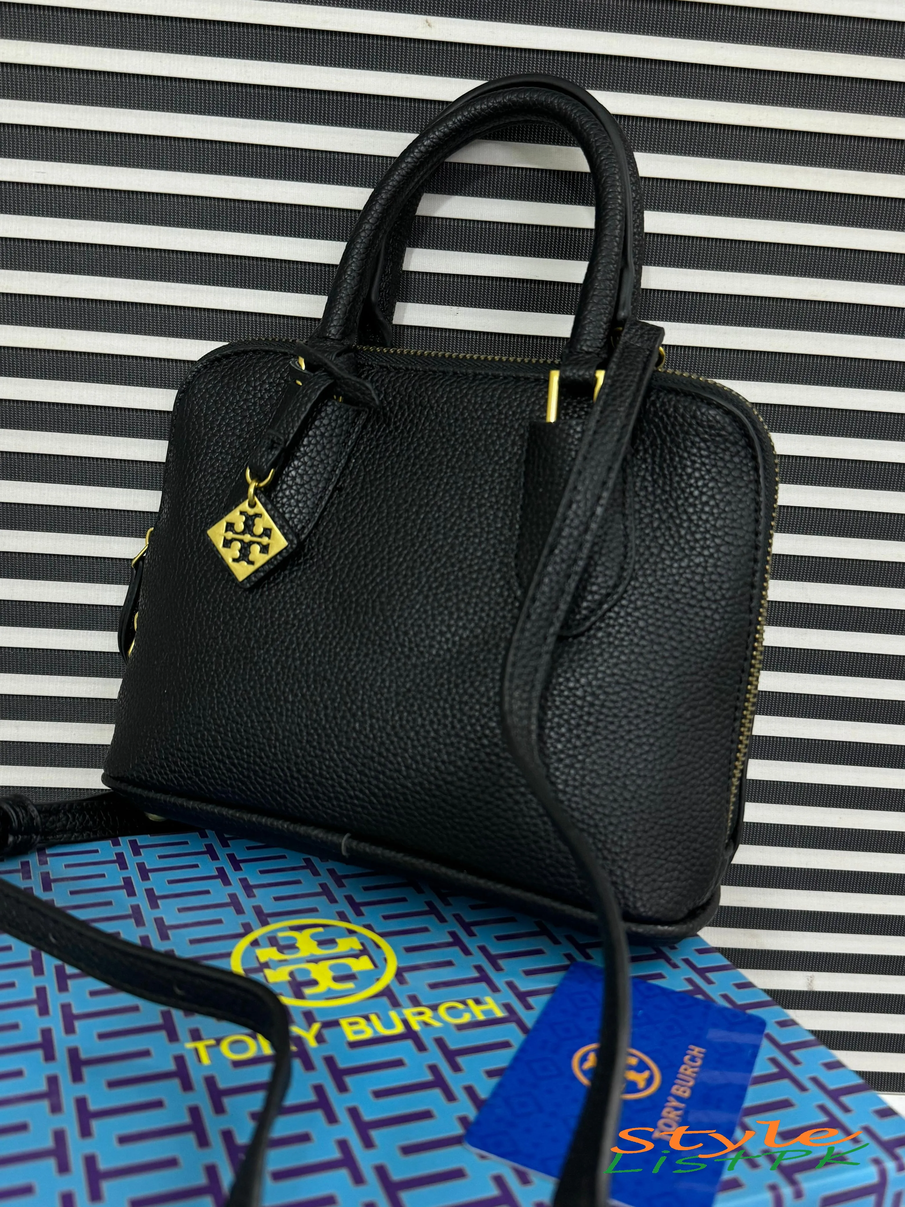 Tory Swing Leather Satchel
